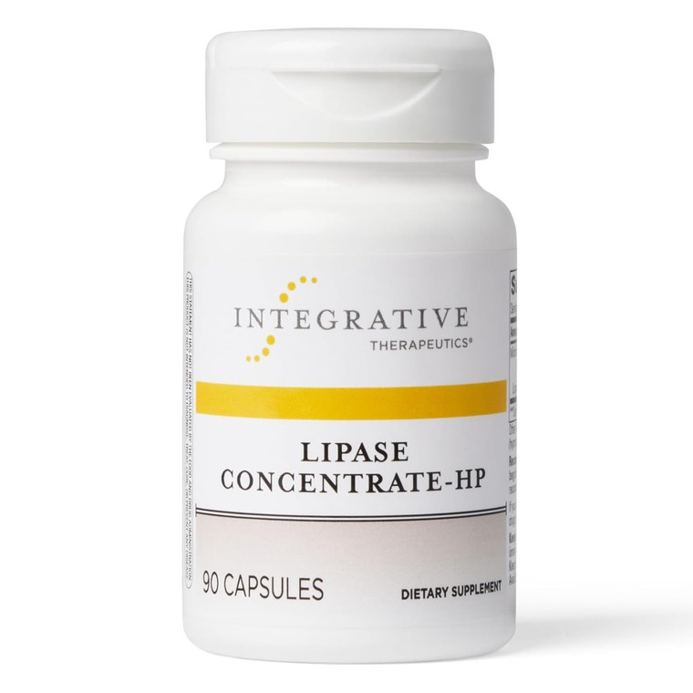 Integrative Therapeutics Lipase Concentrate-HP - Enzyme Supplement for The Digestion of Fats - Nutrient Absorption & GI Tract Health Support* - Dairy