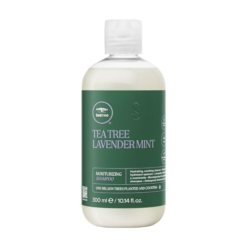 Tea Tree Lavender Mint Moisturizing Shampoo, Hydrates + Soothes, For Coarse + Dry Hair, 10.14 fl. oz.