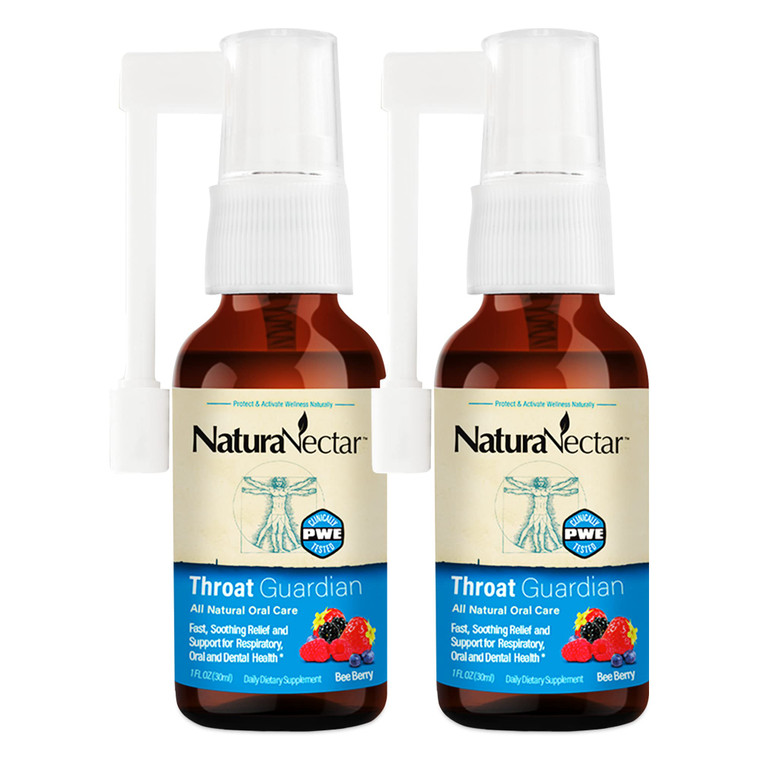 NaturaNectar - Bee Propolis Throat Spray - Unique Throat Relief and Wellness Agent - Brazilian Bee Propolis Throat Guardian Spray - Ethical Beekeepin