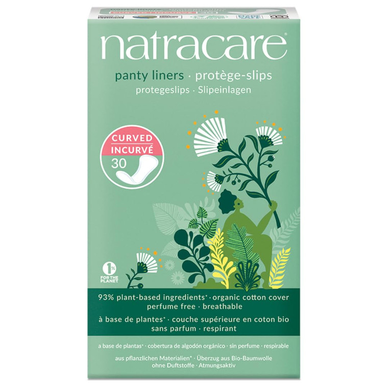 Natracare Pany Shields, 30 Count, 4 Pack (120 Liners Total)