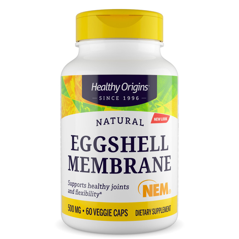 Healthy Origins Eggshell Membrane 500 mg (NEM, Non-GMO, Gluten Free, Joint Support), 60 Veggie Caps