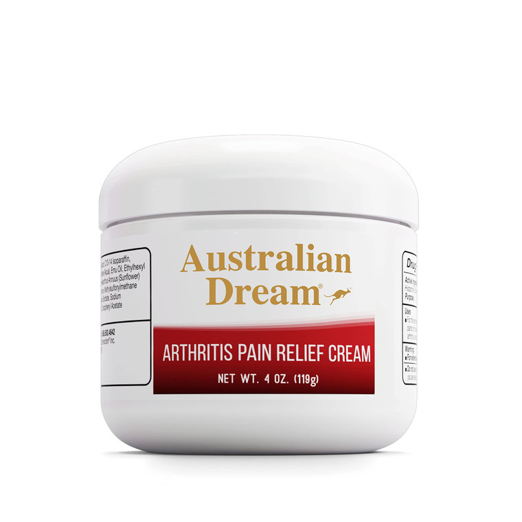 Australian Dream Arthritis Pain Relief Cream - Soothing & Non-Greasy - Powerful Topical Arthritis Pain Relief - Good for Muscle Aches or Joints - 4 o
