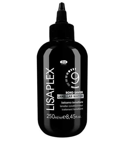 Lisaplex Lamellar Water  Works in just 9 Seconds  Detangling, Frizz-reducing, Repairing  Improves Softness and Shine  Reduces Blowdrying Time (8.