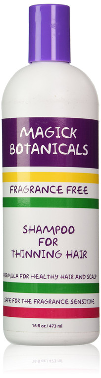 Magick Botanicals Shampoo for Thinning Hair, Fragrance Free, 16 Ounce