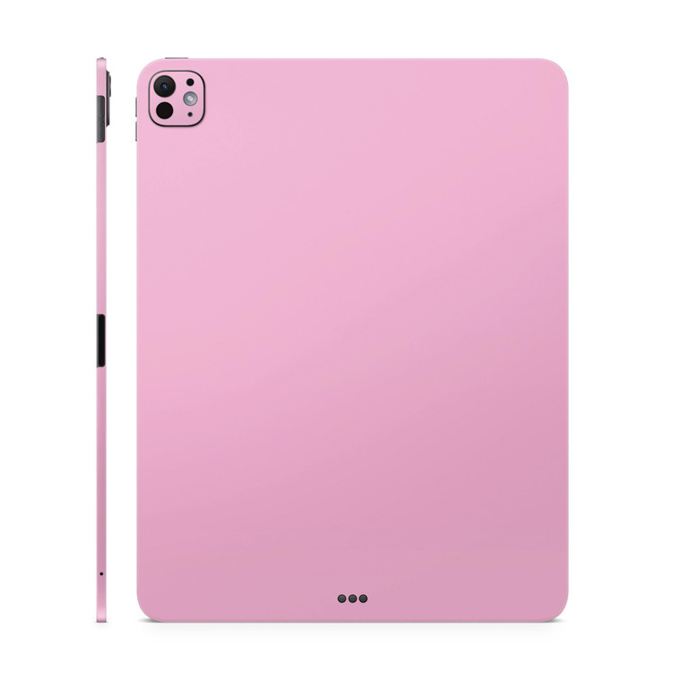 Skin Compatible with Apple iPad Pro 13 (M4) 2024 - Solid Pink - Premium 3M Vinyl Protective Wrap Decal Cover - Easy to Apply | Crafted in The USA by