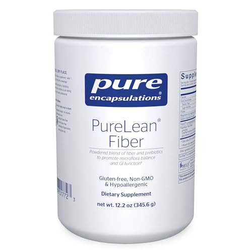 Pure Encapsulations PureLean Fiber | Powdered Blend of Soluble and Insoluble Fibers and Probiotics to Promote Microflora Balance and GI Function* | 1