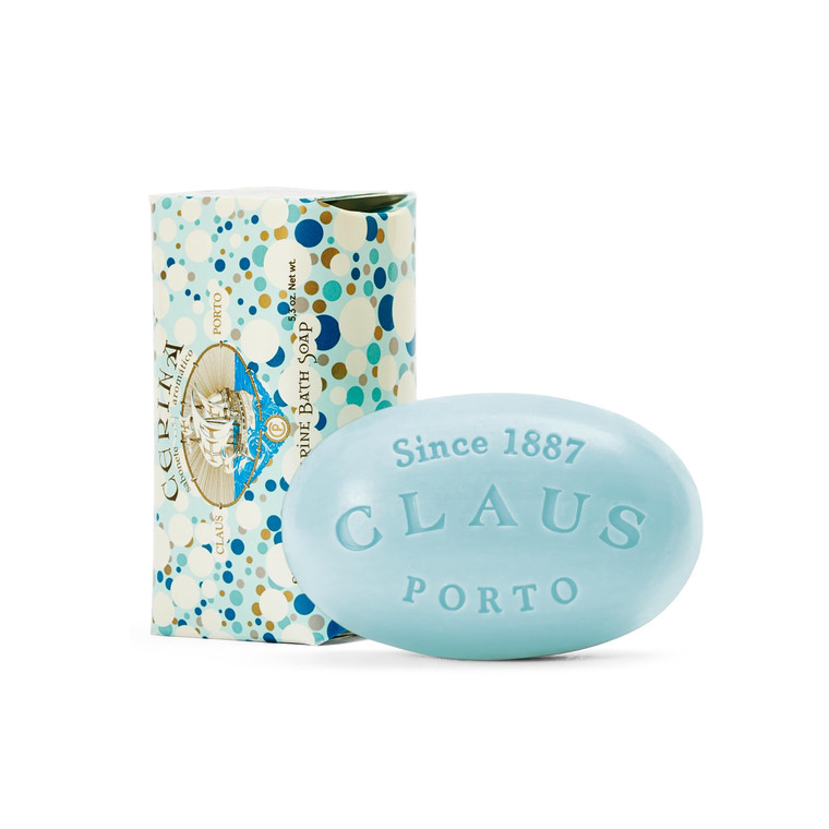 Claus Porto - Cerina Brise Marine Body Soap for Men + Women | Fresh, Cleansing, Nourishing | Handcrafted, Aromatic, Refreshing, Woody (150g | 5.3 oz)