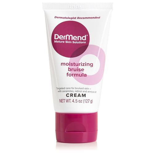 Dermend Arnica Bruise Cream with Vitamin K - Moisturizer for Bruising on Arms, Legs & Hands - 4.5 Oz