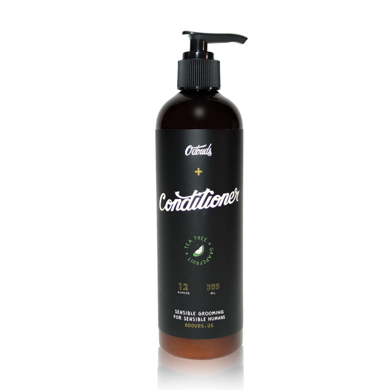 O'Douds Natural Hair Conditioner - Ultra Hydrating for Hair & Scalp - Plant-Based, Sulfate & Paraben Free Conditioner - Tea Tree & Grapefruit Scent,