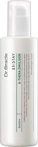 DR.ORACLE A-Thera Emulsion Face Moisturizer Moisturizing Facial Lotion for Sensitive Skin, (4.05fl.oz) Dermatologist Tested, 21;STAY