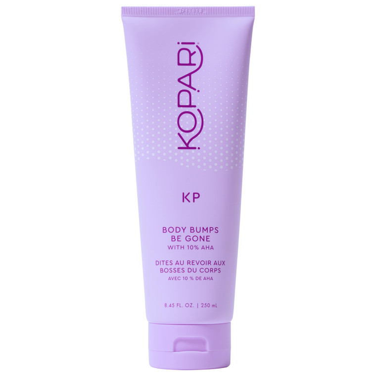 Kopari KP Body Bumps Be Gone Exfoliating Body Scrub with 10% AHA, to Smooth Skin, Reduce Bumps, Decongest Pores, Clarifying, Gently Exfoliate & Wash