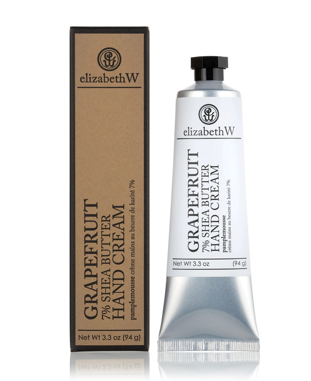elizabethW, Grapefruit, Hand Cream, 3.3 Ounces, White, 26466