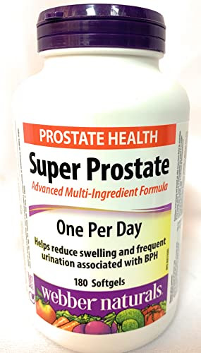Webber Naturals Super Prostate One Per Day, 180 softgels