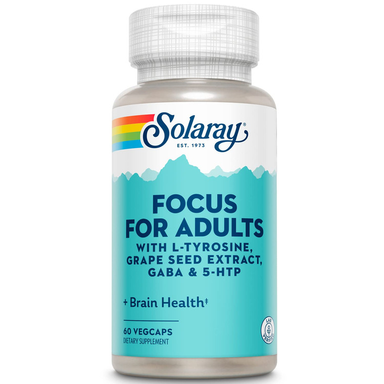 SOLARAY - Focus for Adults | 60 Capsules