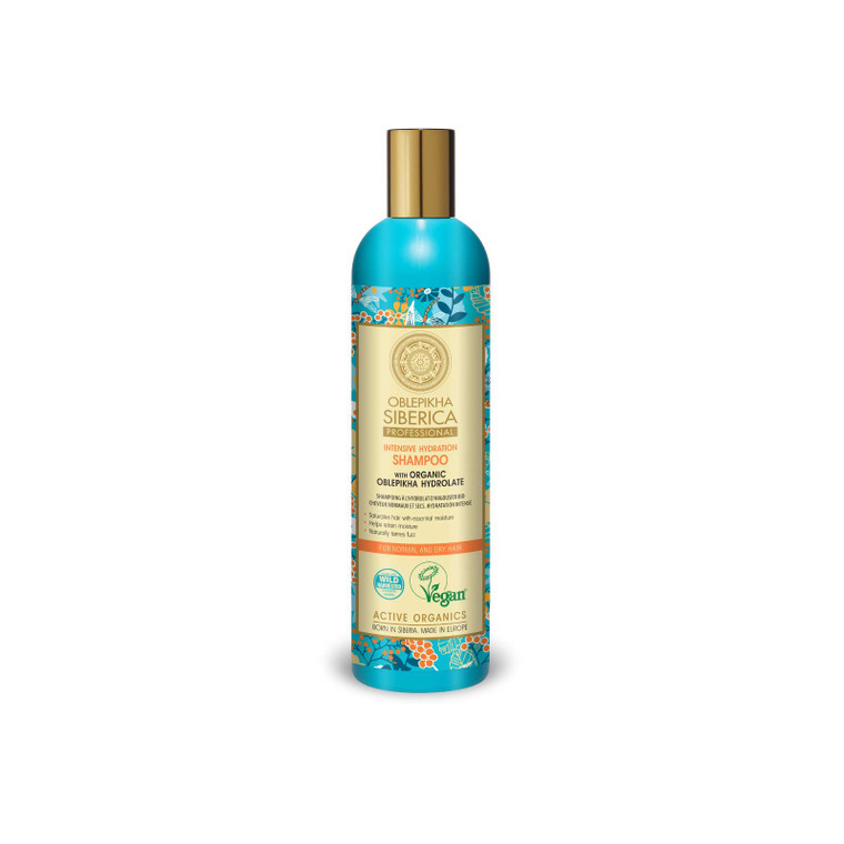 Natura Siberica Oblepikha Active Organic Sea Buckthorn Shampoo for Normal and Dry Hair 400 Ml (Natura Siberica)