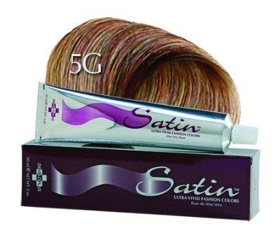 Developlus Satin Color #5G Light Golden Brown 3 Ounce (88ml) (3 Pack)