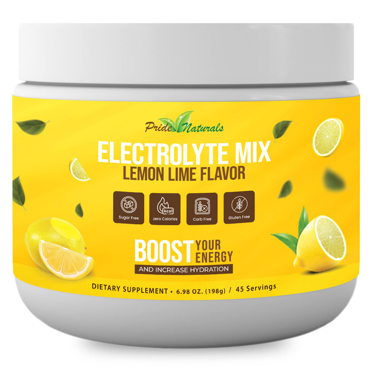 Electrolyte Powder - Refreshing Workout Recovery Electrolytes, Sugar Free, Gluten Free & Vegan, Pure Keto & Paleo Hydration Beverage, Immune Boosting