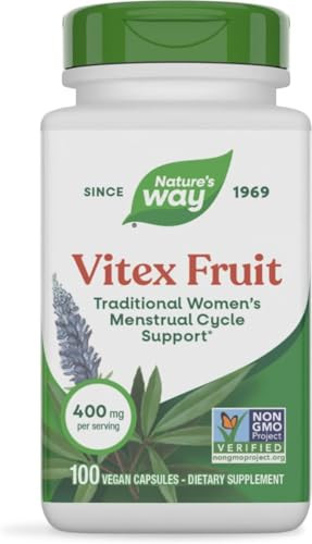 Nature's Way Vitex Fruit - 400 mg - 100 Capsules