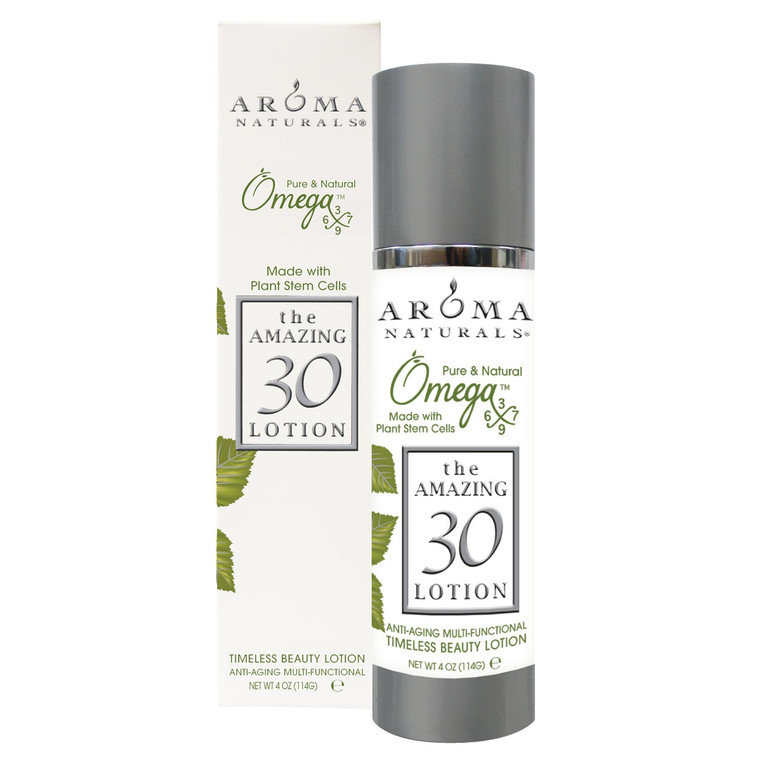 Aroma Naturals The Amazing 30 Lotion Omega-X Cold PHusion, 4 Ounce