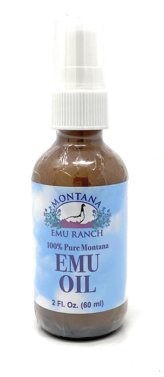 100% Pure Montana Emu Oil Montana Emu Ranch Co. 2 oz Liquid