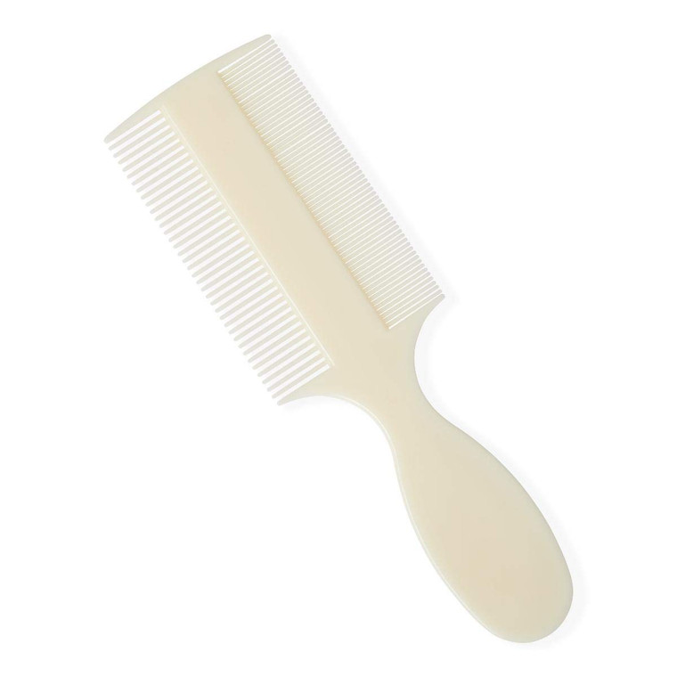 Medline Two-Sided Fine Tooth Baby Comb, 6", Ideal for Newborns and Infants, Ivory, Pack of 144