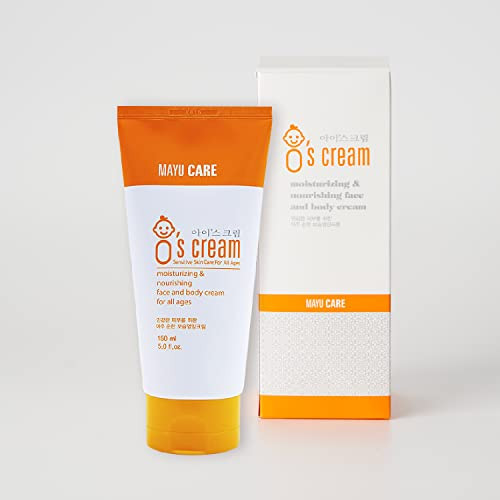 MAYU CARE I's Cream - Moisturizing Skin Cream Tube for Sensitive Skin