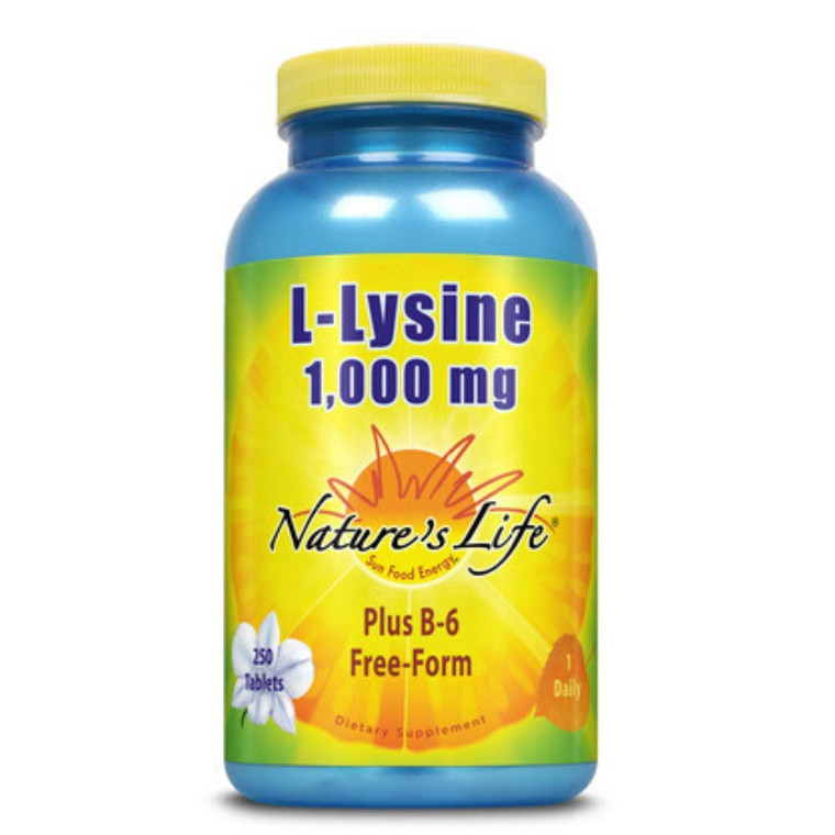 Nature's Life L-Lysine | 250 ct