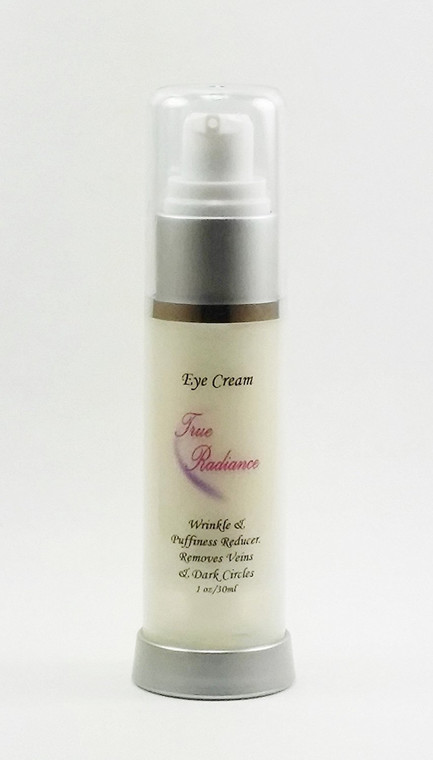 True Radiance Lineless Eye cream removes crows feet, dark circles and Puffiness, fine lines. Anti-aging, anti-wrinkle and more. Also has 10% Reguage,