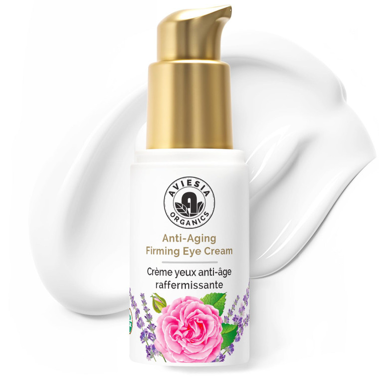 Deep Moisture Anti Aging Firming Eye Cream  USDA Certified, Plump & Hydrate , Smooth Wrinkles, Fine Lines,Dark Circles under eye treatment, Eye Crea