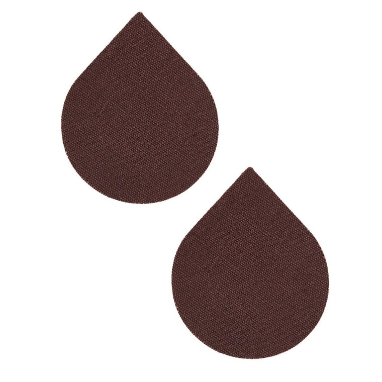 BUTTCHIQUE Coco Pasties Plus + (Pack of 10 Pairs) | Stick-On Pasties For Complete Coverage | Easy To Apply, Waterproof, Sweat-Proof, Safe to Use Dire