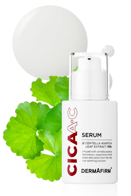 DERMAFIRM CICA AC Serum for Acne-Prone Skin  Korean Facial Serum with Exosome, Centella Asiatica, Niacinamide, Salicylic Acid & Vitamin B3  Hydrati