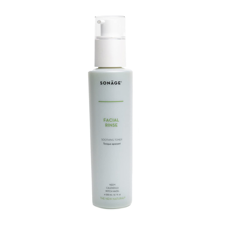 Sonage Soothing Facial Rinse: Alcohol-Free Toner | Calms Redness, pH Balancing for Sensitive Skin