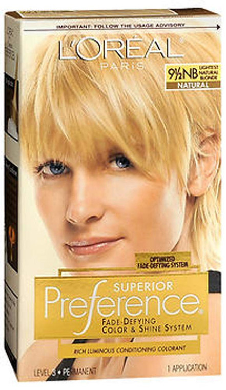 LOreal ParisSuperior Preference - 9-1/2NB Lightest Natural Blonde (Natural) 1 Each (Pack of 2)