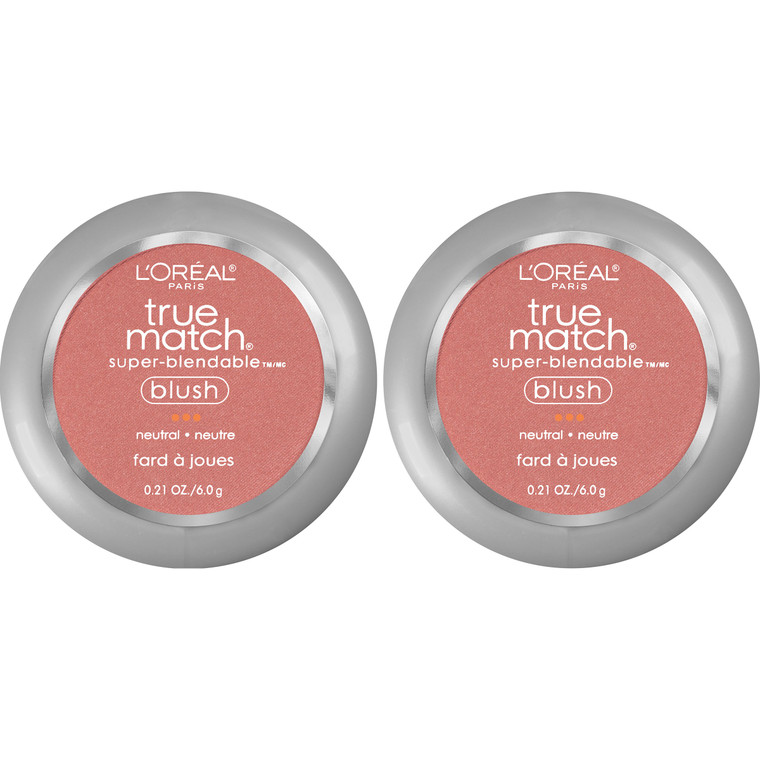 L'Oreal Paris Cosmetics True Match Super-Blendable Blush, Tender Rose, 2 Count