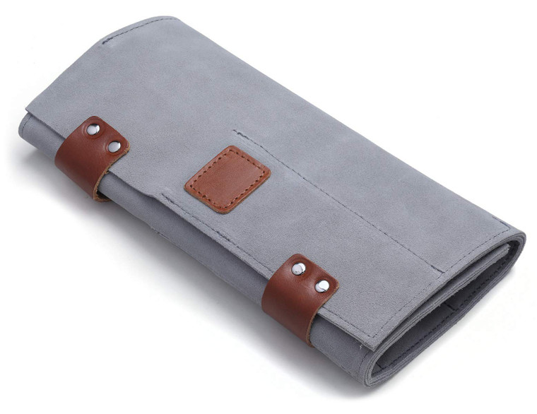 PERFEHAIR Hair Stylist Scissor Holder Pouch Case - Hairdresser Tool Holster Bag with 12 Pockets for Salon Shears