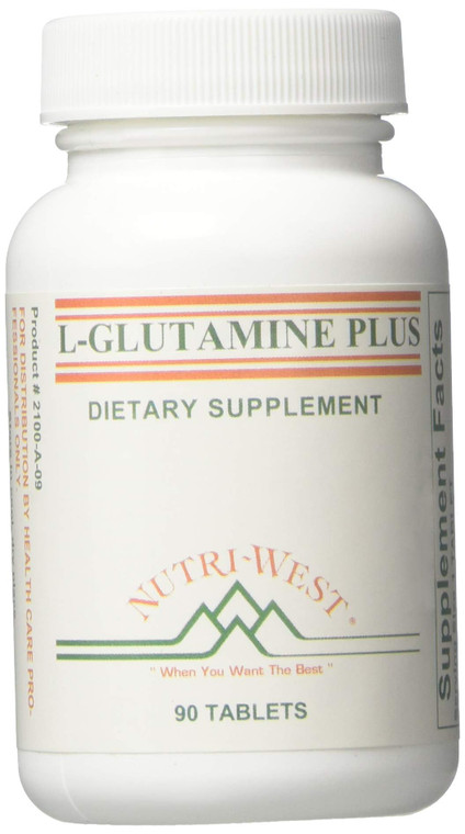 Nutri-West - L-GLUTAMINE Plus -90 Tabs