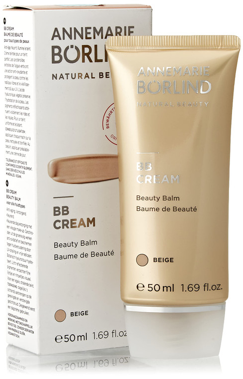 ANNEMARIE BÖRLIND - BB CREAM - beige - tinted, moisturizing & balancing beauty balm, facial care with macadamia nut oil, light coverage, vegan 1.69 F