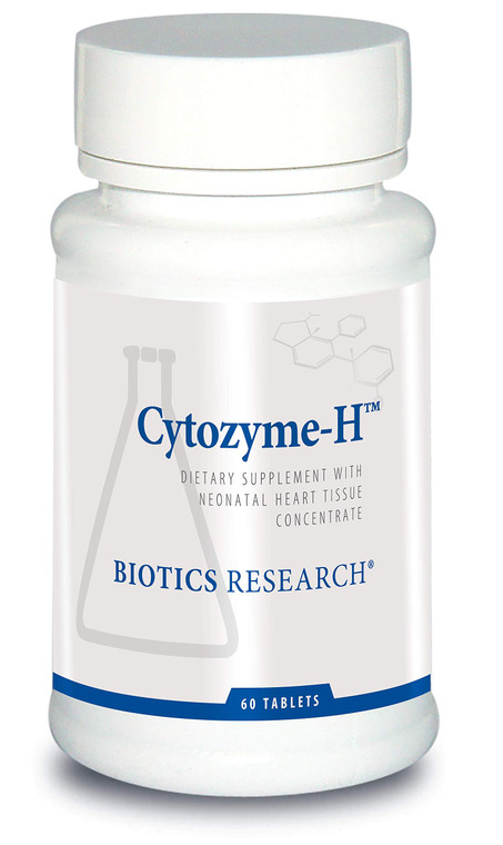 Biotics Research Cytozyme H Glandular Cardiovascular Support, Bovine Heart Concentrate, Promotes Muscular Support, Boosts Energy, SOD, Catalase, Pote