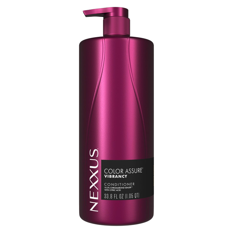 Nexxus Color Assure Conditioner with ProteinFusion, For Color Treated Hair, 33.8 oz