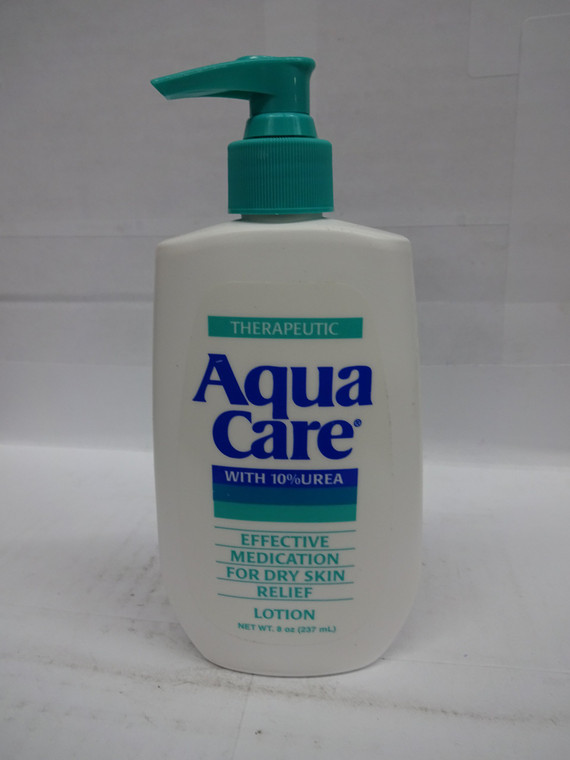 Aqua Care Lotion For Dry Skin, With 10 Percent Urea - 8 Oz, 2-pack