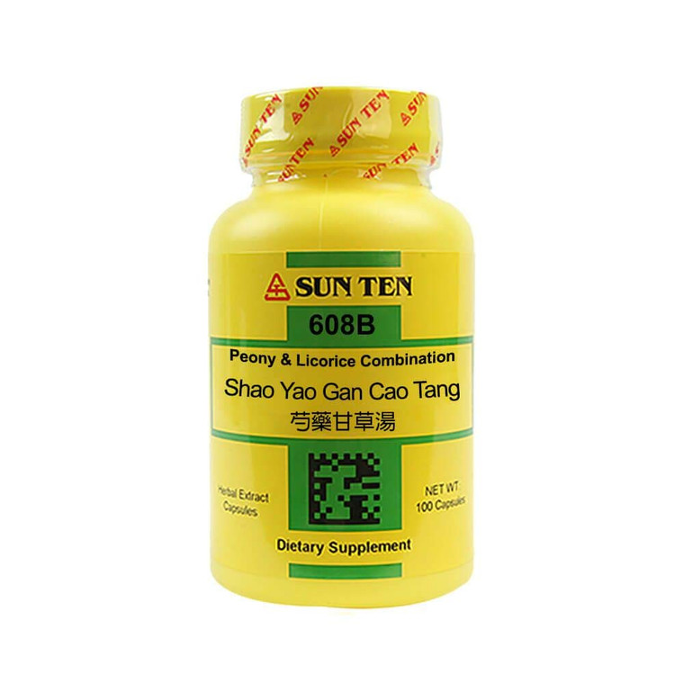 Sun Ten - Peony & Licorice Combination Capsules / Shao Yao Gan Cao Tang / ?????