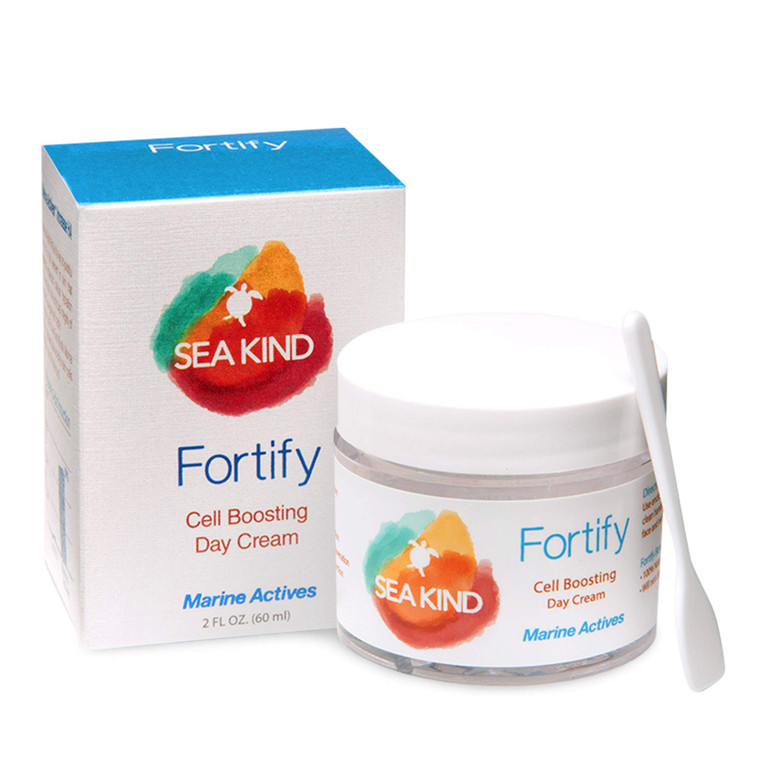 Sea Kind Fortify Cell Boosting Day Cream, Face Cream with Marine Actives, Anti-Aging Face Cream, Quick Absorbing and Non-Greasy, Face Cream for Women