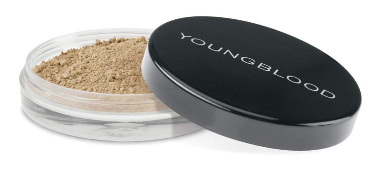 Youngblood Clean Luxury Cosmetics Natural Loose Mineral Foundation, Warm Beige | Loose Face Powder Foundation Mineral Illuminating Full Coverage Oil