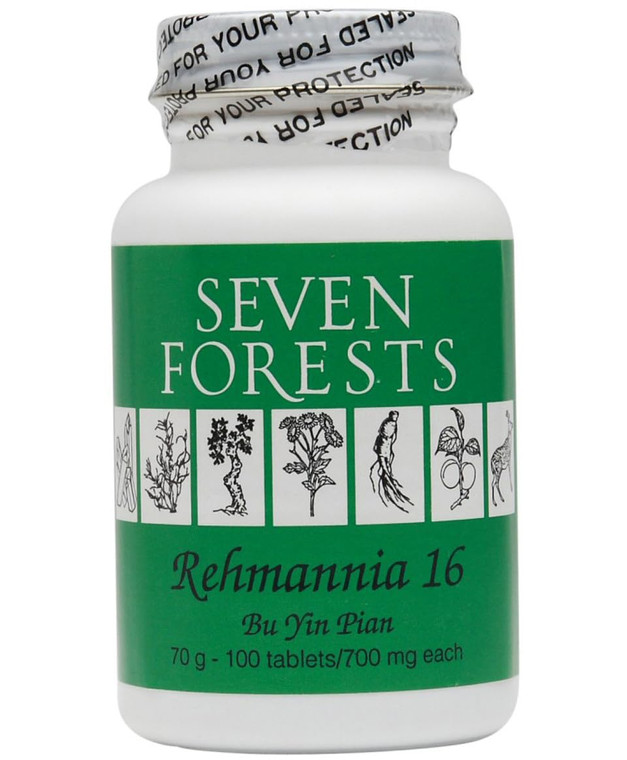 Seven Forests Rehmannia 16, 100 Tablets