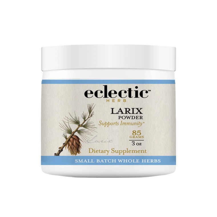 Eclectic Herb - Larix Powder | Natural Immune + Gut Health Support | Larch Laricina | Immunity & Gut Flora Support | Safe for Kids & Adults | Organic
