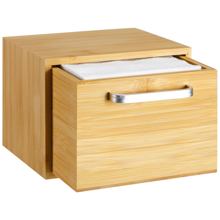 Beeveer Bamboo Box Towels XL, 50 Disposable Face Towels, Disposable Makeup Remover Dry Wipes for Skin Club Cleaning Skin Care Facial Wash Bathroom (W