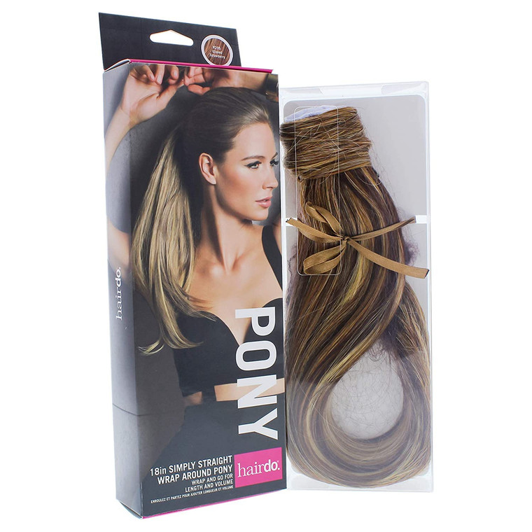 Hairdo Simply Straight Pony, R29s Glazed Strawberry