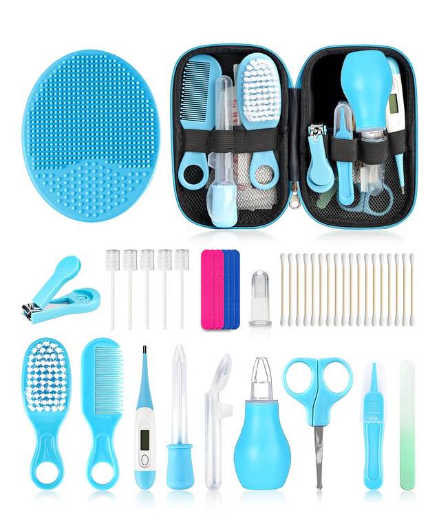 Baby Hair Comb (20 in 1, Blue)