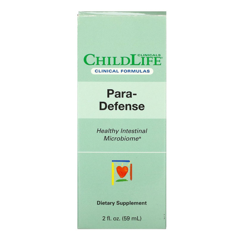 ChildLife Clinicals para-Defense, Healthy Intestinal Microbiome, 2 fl oz (59 ml)