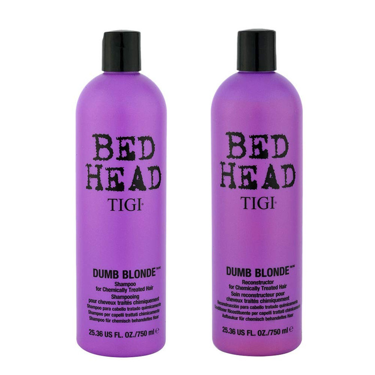 Tigi Tigi Bed Head Dumb Blonde Shampoo & Reconstructor Conditioner Duo Pack, 50 Oz